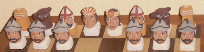 Schachfiguren-Peru